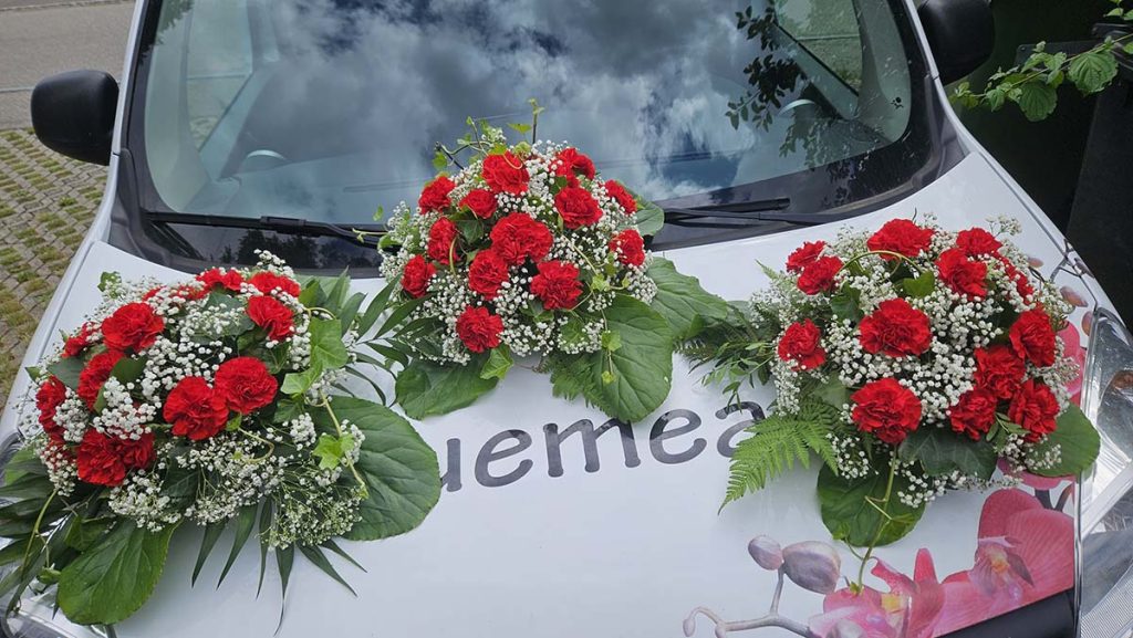 Klassische Autogestecke für die Taxis des Kinderfestes in Zofingen