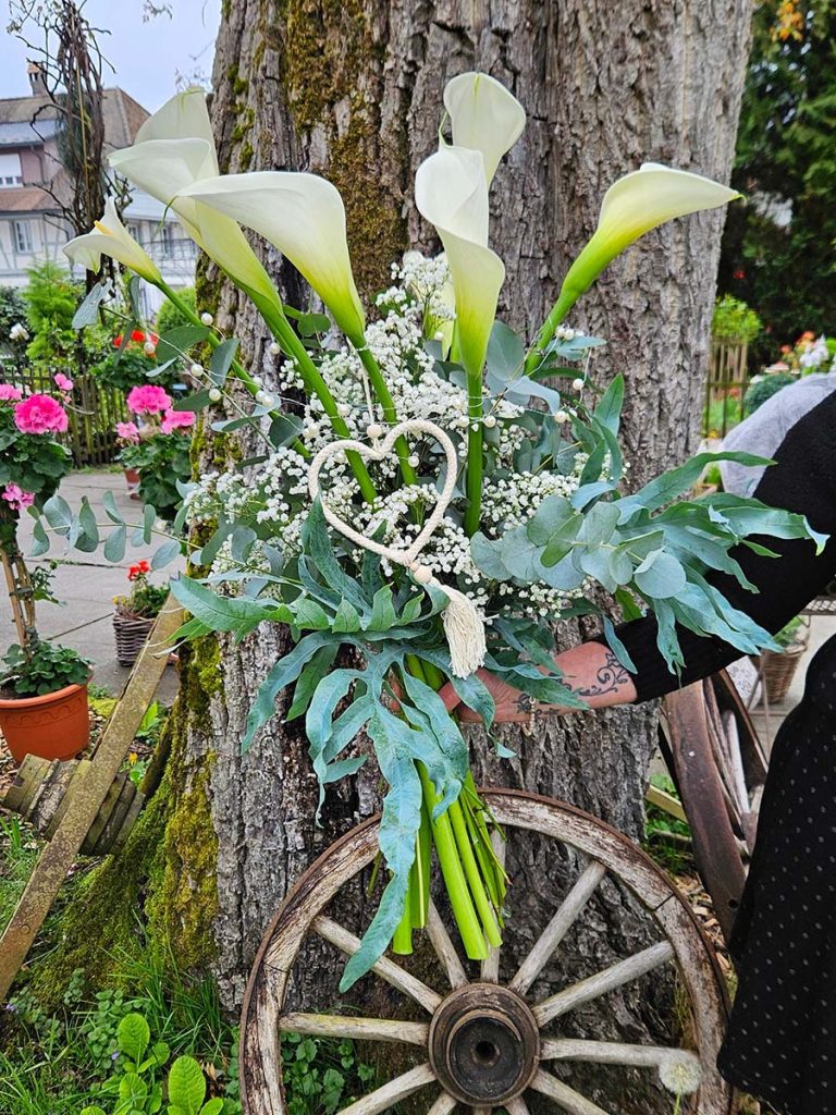 Staruss mit Calla