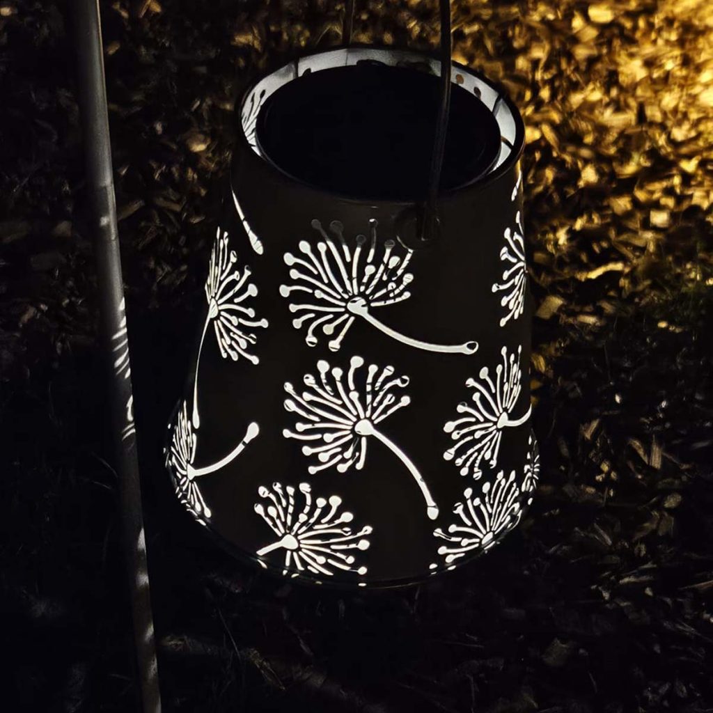 Das Solarlampenmodell Pusteblume